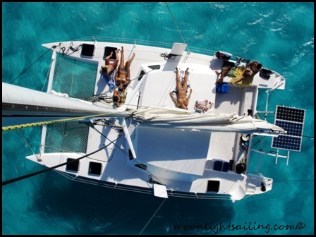 deck catamaran grenadines