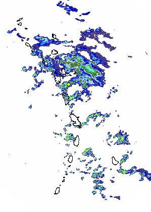Image radar Antilles