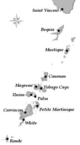 carte Grenadines