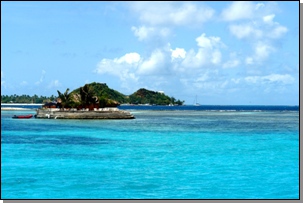 Happy Island, mouillage d'Union aux Grenadines